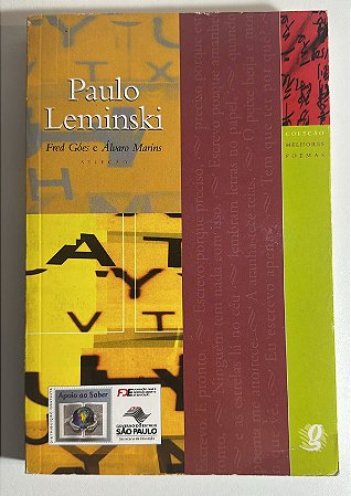 Melhores poemas de Paulo Leminski - Seleção de Fred Góes e Álvaro Marins