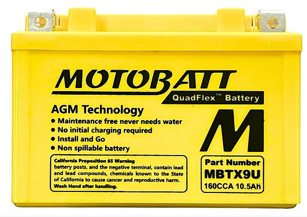 Bateria Motobatt MBTX9U