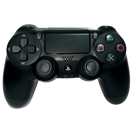 Controle Sony DualShock 4 Preto Usado - PS4