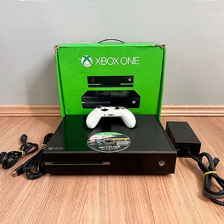 Console Xbox One Fat Preto Com Caixa - USADO
