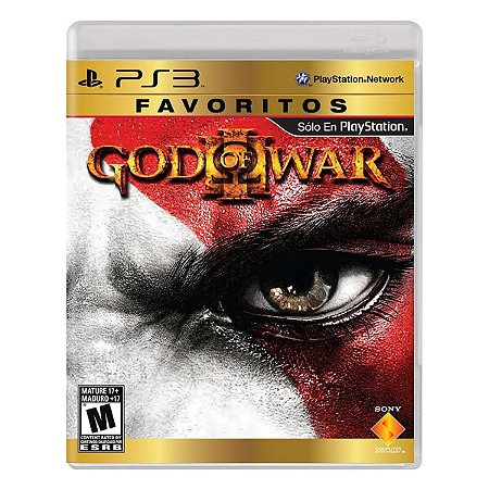 Jogo God Of War 3 Mídia Física - PS3 (Favoritos)