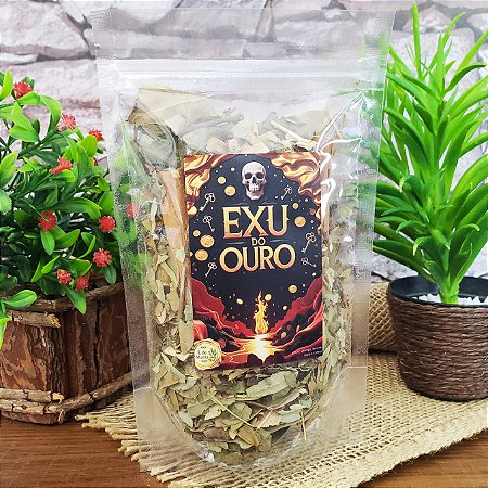Banho Exu do ouro - Ervas