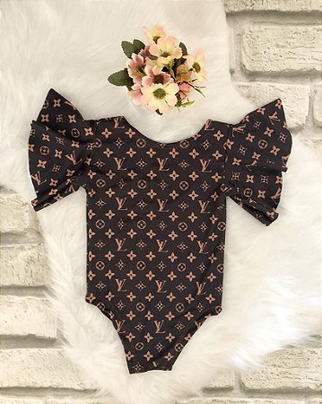 Vestido Louis Vuitton Inspiração, Roupa Infantil para Menina Louis-Vuitton-Inspiracao  Nunca Usado 42580372