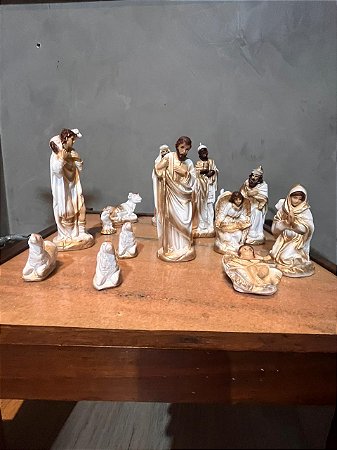 Presépio de gesso