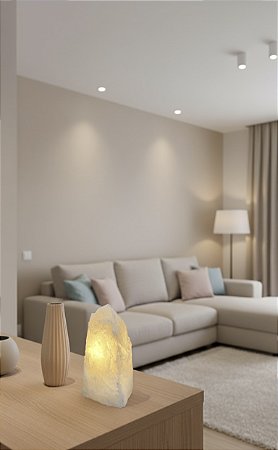 LUMINÁRIA QUARTZO CRISTAL