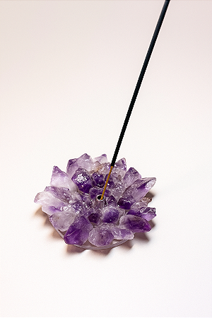 PORTA INCENSO AMETISTA