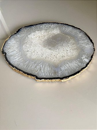 PLATTER ÁGATA BRANCA