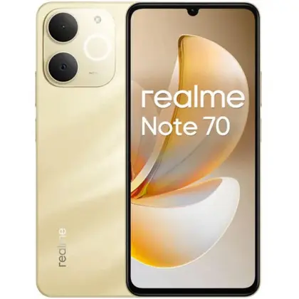 Celular Realme Note 70 8GB | 256GB DOURADO