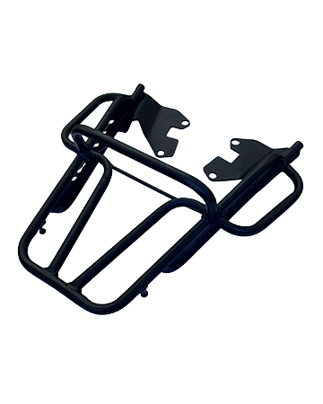 Bagageiro Baú Moto Titan 160 Suporte Cargo Premium 2016/2024 Preto