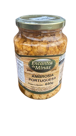 Ambrosia Portuguesa - Marca Encantos de Minas 650 gramas