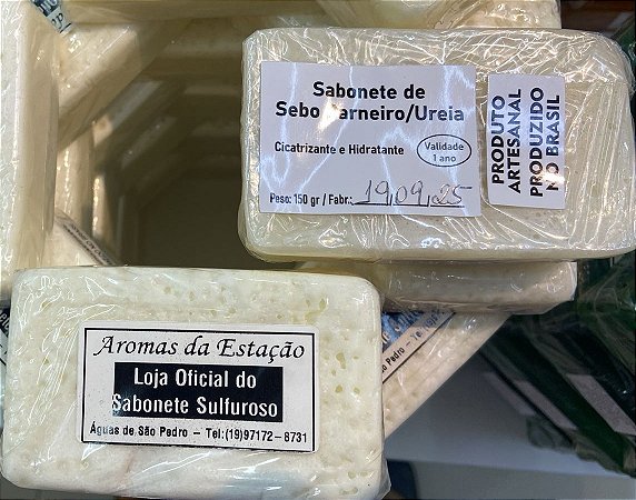 Sabonete Sulfuroso Sebo de Carneiro Uréia