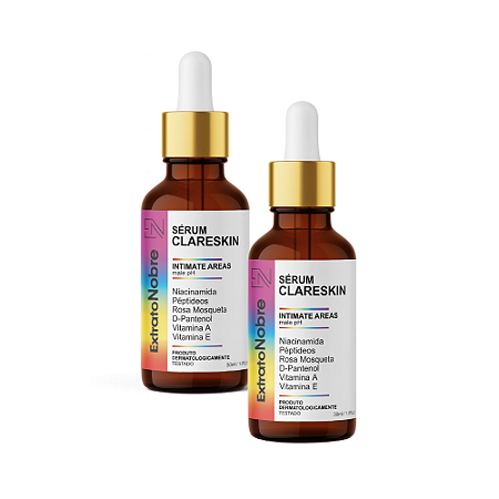 KIT 2 SERUNS CLAREADORES - CLARESKIN - PH MASCULINO