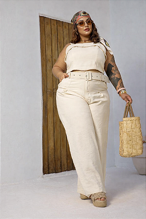 Conjunto Alfaiataria Plus Size