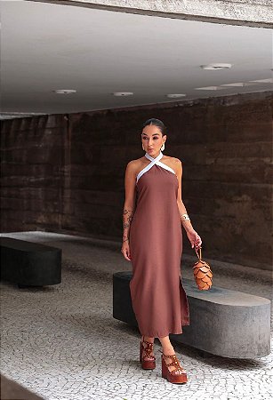 Vestido Frente Única