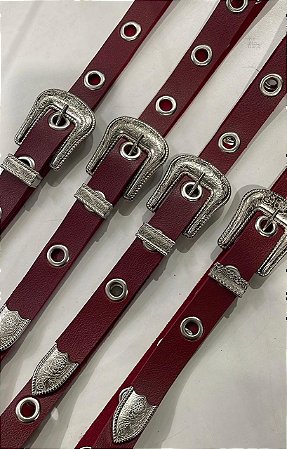 Cinto Fivela Prata
