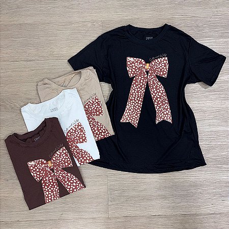 T-shirt Laço