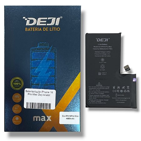 Bateria Apple iPhone 16 Pro Max Deji Anatel