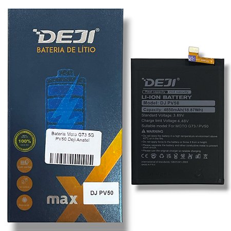 Bateria Moto G73 5G PV50 Deji Anatel