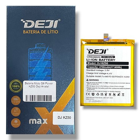 Bateria Moto G8 Power KZ50 Deji Anatel