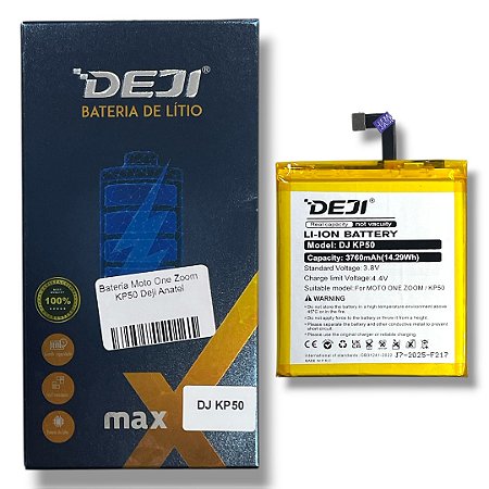 Bateria Moto One Zoom KP50 Deji Anatel