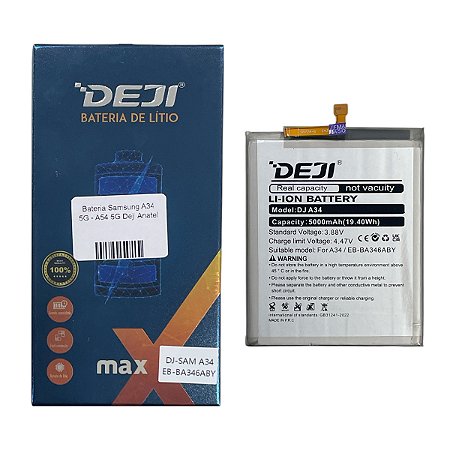 Bateria Samsung A34 5G - A54 5G Deji Anatel