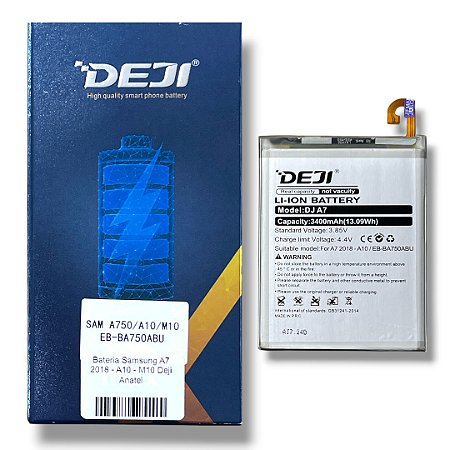 Bateria Samsung A7 2018 - A10 - M10 Deji Anatel