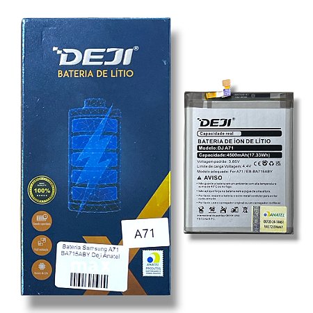 Bateria Samsung A71 BA715ABY Deji Anatel