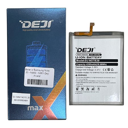 Bateria Samsung Note 20 N980 / N981 Deji Anatel