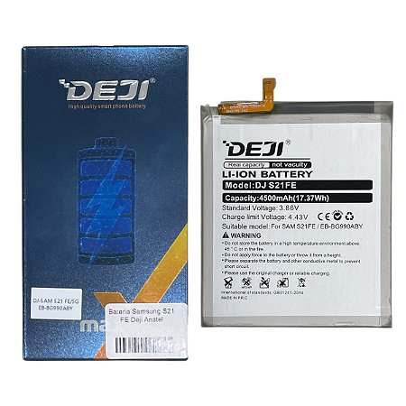 Bateria Samsung S21 FE Deji Anatel