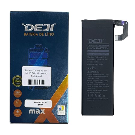Bateria Xiaomi Mi 10 - Mi 10 5G - Mi 10s 5G Deji Anatel