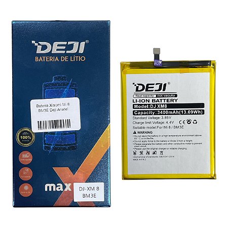 Bateria Xiaomi Mi 8 BM3E Deji Anatel