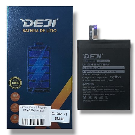 Bateria Xiaomi Poco F1 BM4E Deji Anatel