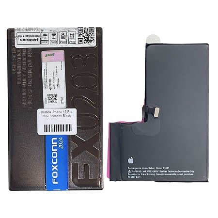 Bateria Apple iPhone 15 Pro Max Foxconn Black