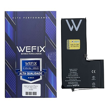 Bateria Apple iPhone 11 Pro Max Wefix Anatel