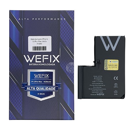 Bateria Apple iPhone 13 Pro Wefix Anatel