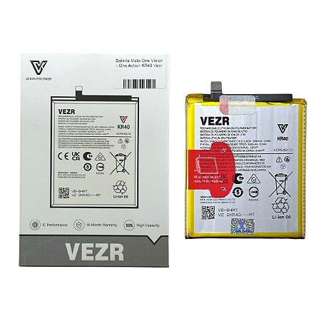 Bateria Moto One Vision - One Action KR40 Original Vezr