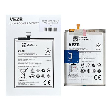 Bateria Samsung A02 - A12 - A13 4G - A14 5G - A21s - M12 BA217ABY Original Vezr