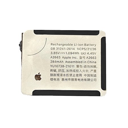 Bateria Apple Watch S7 41MM A2663 Original OEM