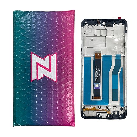 Frontal Tela LG K50s IPS LCD NN C- Aro