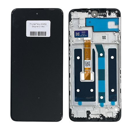 Frontal Tela LG K52 IPS LCD NN C- Aro