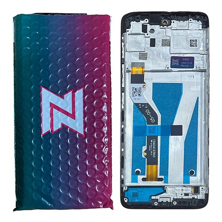 Frontal Tela Motorola Moto G60 IPS LCD NN C- Aro