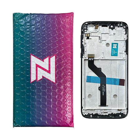 Frontal Tela Motorola Moto G7 Play IPS LCD NN C- Aro