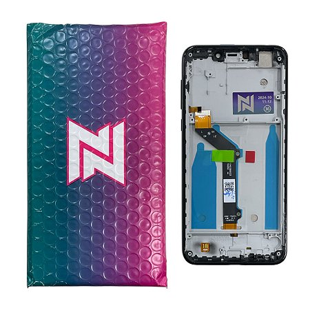 Frontal Tela Motorola Moto One IPS LCD NN C- Aro