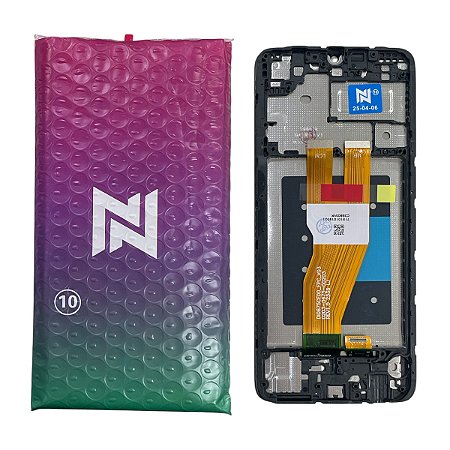 Frontal Tela Samsung A05 PLS LCD NN C-Aro