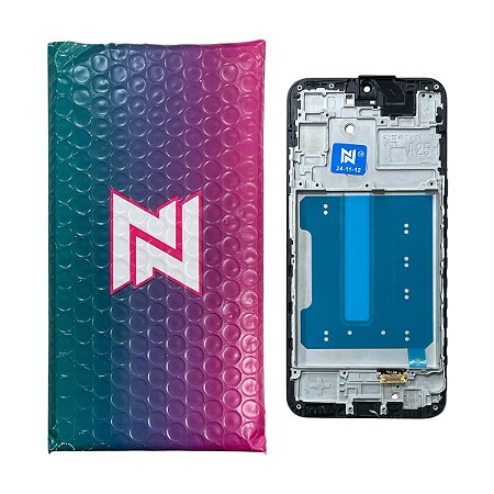 Frontal Tela Samsung A25 Incell NN C- Aro