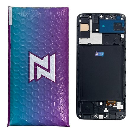 Frontal Tela Samsung A30s Oled NN C- Aro