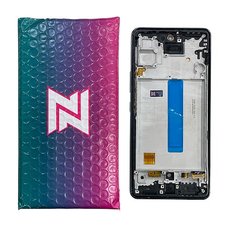 Frontal Tela Samsung A53 5G Oled NN C- Aro