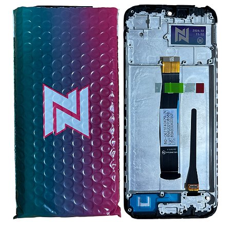 Frontal Tela Xiaomi Redmi 10C - 10 Power - Poco C40 IPS LCD NN C- Aro