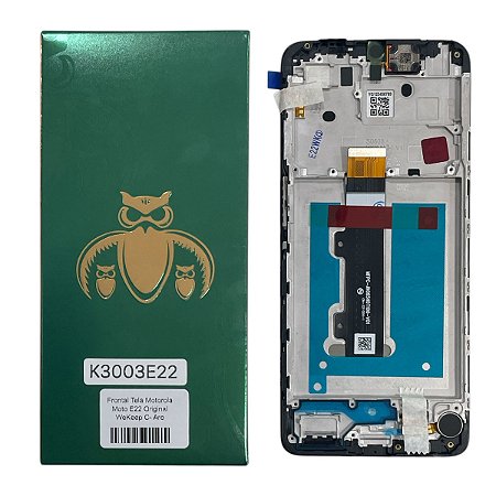 Frontal Tela Motorola Moto E22 IPS LCD WeKeep C- Aro