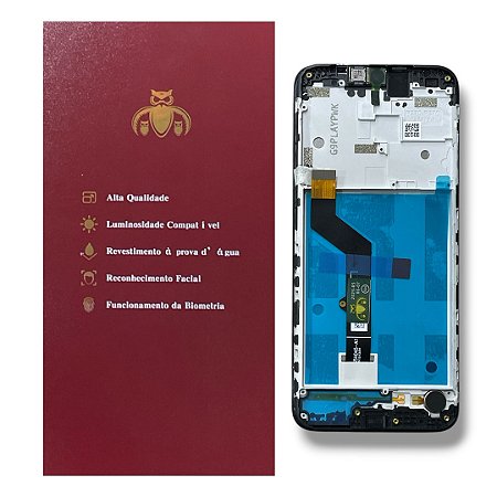 Frontal Tela Motorola Moto G9 Play - E7 Plus WeKeep C- Aro